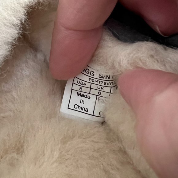 Ugg Dakota gray suede moccasins - Picture 8 of 10